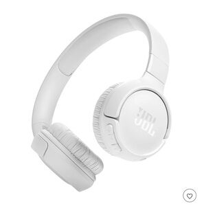 JBL Pure White Over-Ear Headphones-new in box